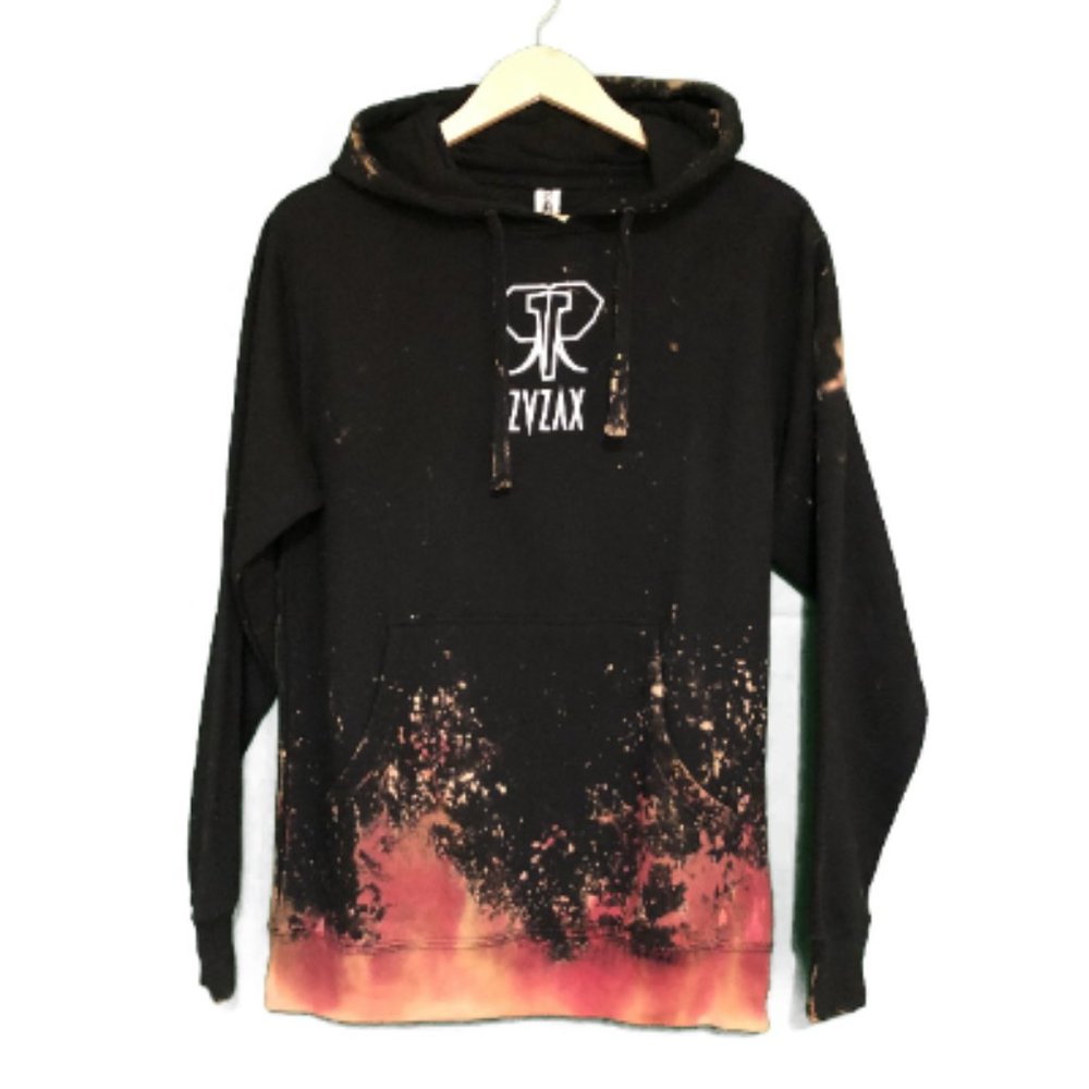 ZVZAX Tie-dye Hoodie US Mens Small